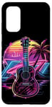 Coque pour Galaxy S20 Ukulele Retrowave Timple Guitalele