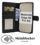 Skimblocker Motorola Edge 50 Pro 5G Plånboksfodral (Svart)