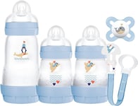 Welcome to the World Set, Newborn Bottle Set with 0-2 Months Baby Soother and Cl