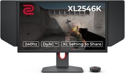 Zowie Xl2546K Fhd 1080P Écran Gaming (24,5 Pouces,240 Hz,0.5Ms,Dyac+,Xl Setting To Share,S Switch,Shielding Hood)