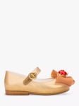 Melissa Kids' Sweet Love Disney Princess Snow White Ballet Flats, Pearlish Beige/Gold