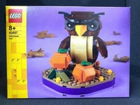 LEGO 40497 Halloween Owl with Pumpkins Brand NEW (Sealed) Free Shipping!