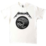 Metallica Unisex T-Shirt: Black Album Poster (X-Large)