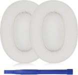 Coussinets De Rechange Compatibles Avec Casque Sony Ult Wear En Cuir Protéiné Souple (Blanc Cassé)[CAS314700]