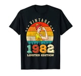 42nd Birthday 1982 Limited Edition Vintage 42 Year Old Women T-Shirt