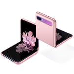 anccer Coque Samsung Galaxy Z Flip [Serie Mat] Resilient Conception Ultra Mince et Absorption des Chocs Coque pour Samsung Galaxy Z Flip (Or Rose Lisse)