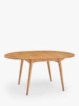 John Lewis Wycombe 4-6 seater Round Extending Dining Table, Cherrywood