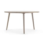 Stolab Miss Tailor dining table round Ø130 cm Oak white oiled