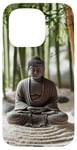 Coque pour iPhone 15 Pro Zen Garden Tranquillité Méditative Bouddhisme Yoga