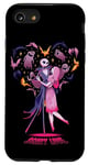 Coque pour iPhone SE (2020) / 7 / 8 Disney L'Étrange Noël de monsieur Jack Sally Scary Love