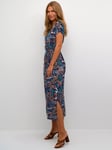 KAFFE Jennifer Maxi Dress, Midnight Marine