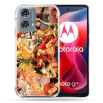 Cokitec Coque Renforcée pour Motorola G24 4G Manga One Piece Nakama