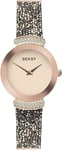 Seksy 2716 Rocks Ladies Dress Watch Swarovski Crystals NEW Rose Gold