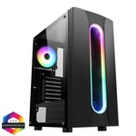 CiT Sauron ARGB PC ATX Gaming Case 1 x 120mm Fan Included