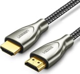 UGREEN HDMI 2.0 kaapeli, 2 m, harmaa, HD131