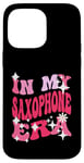 Coque pour iPhone 14 Pro Max In My Saxophone Era Music Band pour femmes et enfants