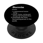 Bonnie Définition du nom Dictionnaire amusant PopSockets PopGrip Adhésif