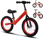 16 inch Balance Bike for 4 5 6 7 8 Year old Boys Girls, Kids No Pedal Bikes with