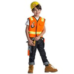 Dress Up America Costume De Jeu De Rôle D'ouvrier De La Construction – Ensembles De Jeux De Simulation Pour Enfants – Ensembles D'habillage Pour Les Tout-Petits