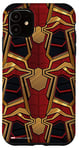 Coque pour iPhone 11 Marvel Spider-Man - No Way Home - Motif rouge et doré