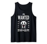 Skelanimals Kit Vintage Faded Wanted Dead Or Alive Flyer Tank Top