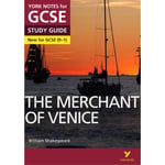 The Merchant of Venice: York Notes for GCSE everything you need to catch up, study and prepare for and 2023 and 2024 exams and assessments (häftad, eng)