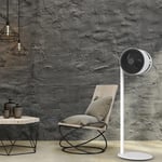 BONECO Air Shower F230 9" Pedestal Stand Fan - White 4 speed quiet nearly silent