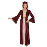 WIDMANN MILANO PARTY FASHION - Costume de reine médiévale pour enfants, robe, châtelaine, princesse, carnaval