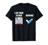 USB Floppy Disk I am Your Father Funny Computer Geek Gift T-Shirt