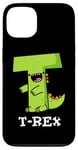 Coque pour iPhone 13 Jeu de mots alphabet amusant T-Rex