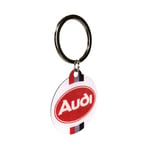 Nostalgic-Art Porte-clés rétro Ø 4 cm Audi - Logo Audi - Idée cadeau pour accessoires Audi fans en métal vintage, Design vintage., Ø 4 cm, Rétro