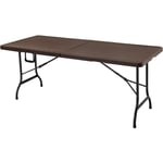 Viking Choice - Table pliante - 180 cm de long - marron - Marron