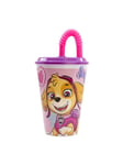 STOR Water Cup with Straw for Kids 74530 430 ml Paw Patrol Skye (pink)