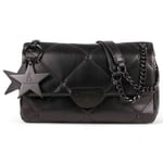 Mode Sac L' ATELIER DU SAC REBEL BIGGY Femme Noir - 14802-REB-S4B-A