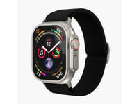 Vonmählen Classic Nylon Loop, Band, Smartwatch, Sort, Apple, Apple Watch 42 / 44 / 45 / 49 Mm, Nylon