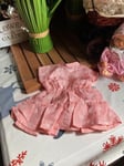 robe neuve  pour poupee marie francoise mode et travaux emilie juin 1955