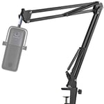 Professional Microphone Boom Arm Stand Used for Wave:3 Mic - Suspension Scissor Boom Stand Compatible with Elgato Wave:3 Mic by YOUSHARES