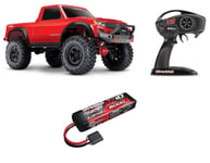 Traxxas 82024-4 TRX-4 Sport 1/10 4WD Rtr Robot Tq 2.4GHz + TRX 3S Akku Rouge