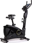 Zipro Vélo d’Appartement Rook Gold, Vélo d’Intérieur pour Fitness et Sport à Domicile, écran LCD, Pulsomètre, Niveaux de Résistance, application iConsole + Kinomap, USB, Bluetooth, casque, 150kg Noir