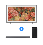 Samsung Paketti: 85" The Frame + Soundbar HW-S710D