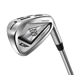 Wilson Men's D7 Forged 5-PW Golf Irons Set, Flex: Stiff, For right-handed golfers, Steel, 5-PW