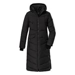 Killtec Femme Kow 62 Wmn Qltd Ct Manteau manteau d hiver en duvet avec capuche, Noir, 46 EU