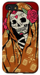 iPhone SE (2020) / 7 / 8 Dia De Los Muertos Day of The Dead Mara De Flor Sugar Skull Case