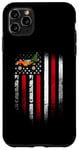 iPhone 11 Pro Max Merry Christmas USA American Flag Patriotic Monster Truck Case