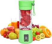 Kannettava tehosekoitin, 380 ml Six 3D Juice Cup, Personal Mixer Fruit