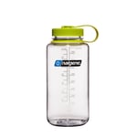 Nalgene Wide Mouth Sustain Tritan 50% Recycled 1L Bottle Clear