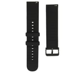 Justerbart silikonklockarmband för Amazfit GTS 3/GTS 3 PRO Andningsbart Smartwatch-klockarmband Svart