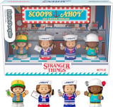 Little People Collector Stranger Things: Scoops Troop Special Edition Figure Set for Adults & Fans in a Display Gift Package, HVG76