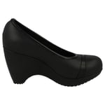 Ladies Crocs Wedge Heel Shoes - Lena