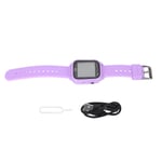 Montre Connect&eacute;E Pour Enfants, &eacute;Tanche Ip67, &eacute;Cran Tactile Couleur, Pour Gar&ccedil;Ons Et Filles, Avec 26 Jeux, Musique, Cam&eacute;Ra Vid&eacute;O, R&eacute;Veil, Violet